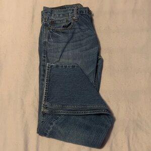 American Eagle Outfitters Men's Straight Jeans - Blue Denim 30x34 - 100% Cotton